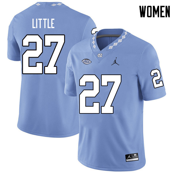 Jordan Brand Women #27 Chavis Little North Carolina Tar Heels College Football Jerseys Sale-Carolina